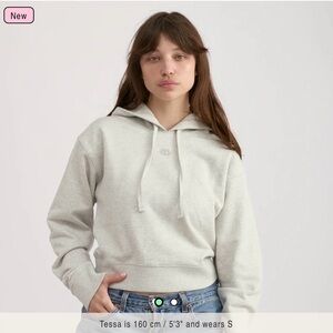Organic Basics Weekend Boxy Hoodie - NWT!